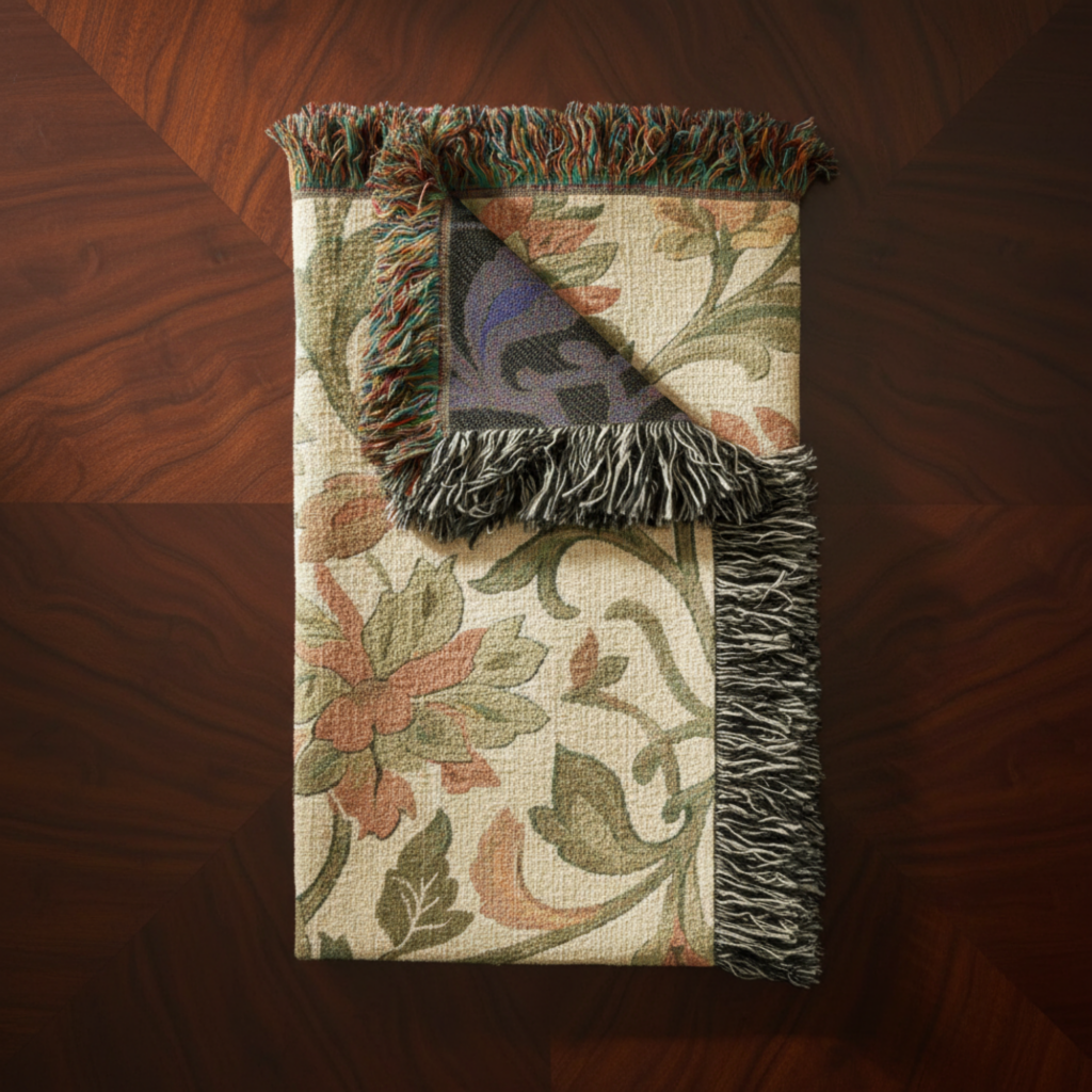 Woven blanket to style your room and make feel cozier